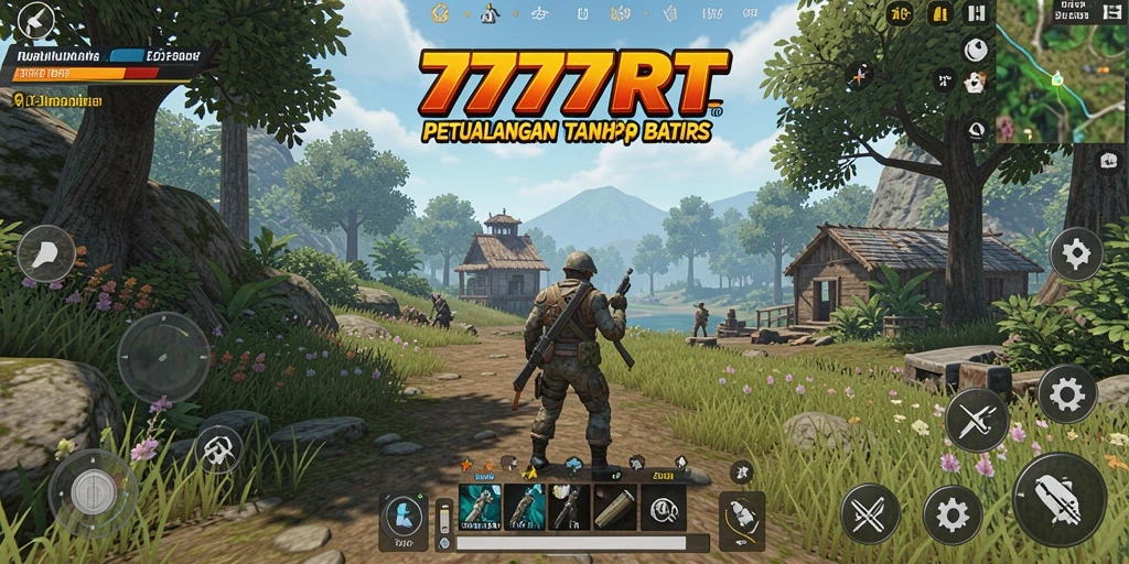 Gameplay seru di dunia terbuka 777RT.