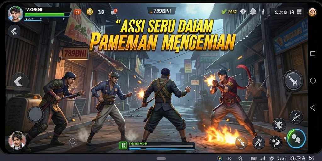 Screenshot gameplay <strong>789BNI</strong> yang menunjukkan aksi seru dari pertempuran.
