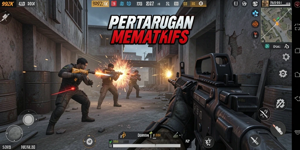Tampilan mendebarkan saat perang di <strong>99ZK</strong> dengan grafis tajam.