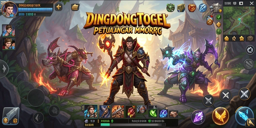 Screenshot menampilkan aksi seru dalam DINGDONGTOGEL yang memukau.