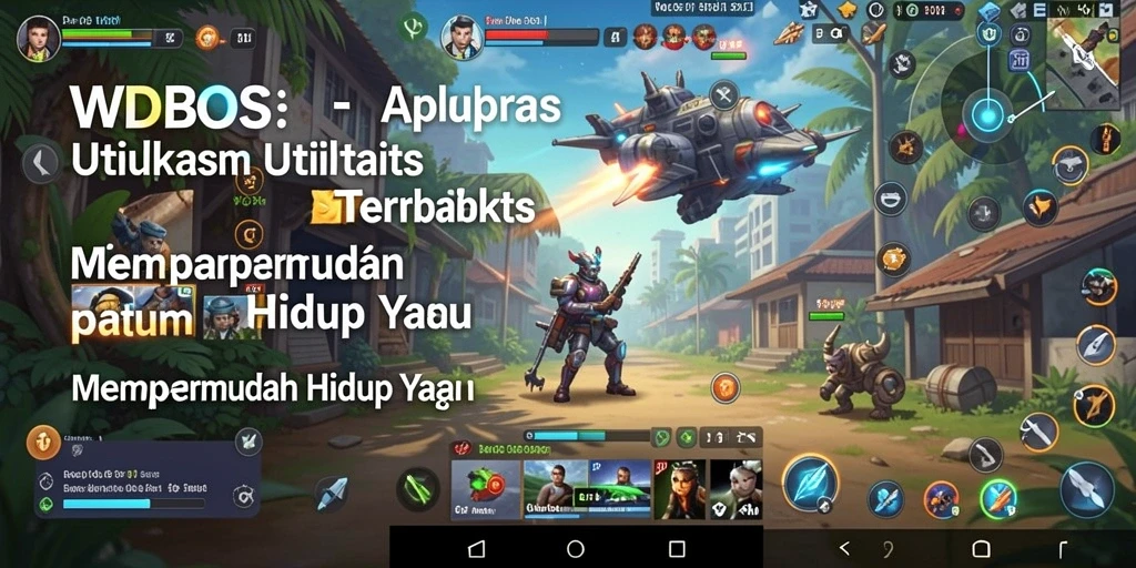 Screenshot utama WDBOS menampilkan penggunaan fitur pengingat yang efisien.